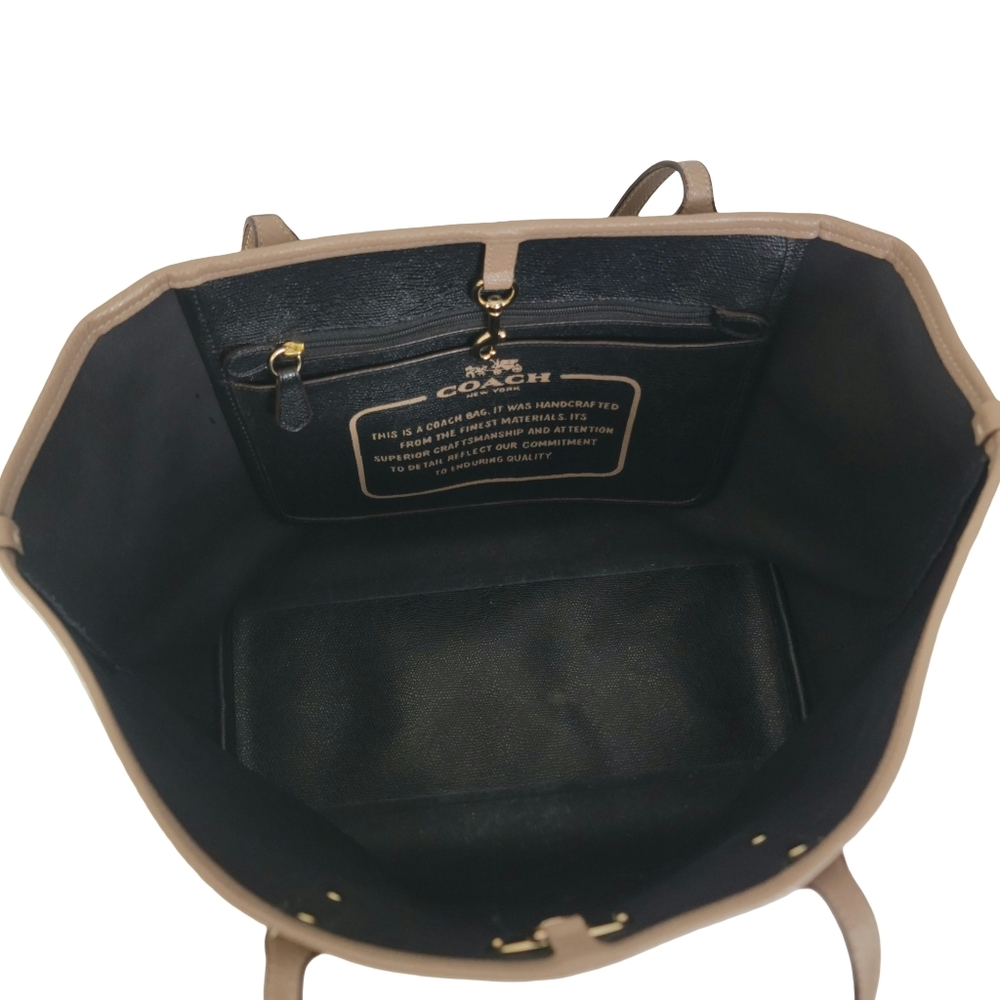Coach City Tote Stone Gold F37151 - Picture 11 of 16